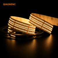 Bande LED OEM 24V 2025 1248 LED/m 25mm 3000K Blanc Chaud Ra80 IP20 Télécommande Dimmable Longueur Personnalisée Rouleau de 5m