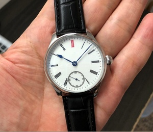Vente en gros sur mesure de haute qualité petit <span class=keywords><strong>remontage</strong></span> <span class=keywords><strong>manuel</strong></span> émail cadran minimaliste <span class=keywords><strong>mécanique</strong></span> automatique <span class=keywords><strong>montre</strong></span> homme à vendre - Product Image 3