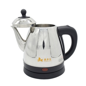 Cordless Water Pot 201 Stainless Steel Thermostat Switch 1.2L <b>Temperature</b> <b>Control</b> Automatic Shut-off 360 <b>Kettle</b> - Product Image 6
