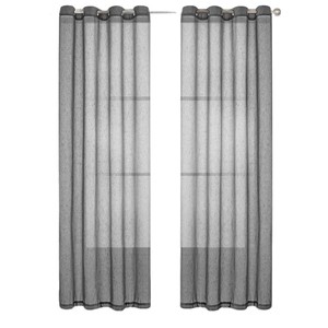 Voilages de luxe en polyester et <span class=keywords><strong>lin</strong></span> DaiRui, style côtier australien, blancs, haute précision, du sol au plafond - Product Image 5