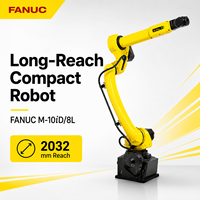 Robot Industrial FANUC M-10iD/8L de 8 kg y 2032 mm de Alcance Largo, 6 Ejes, para Manipulación, Atención de Máquinas, Integración de Soldadura