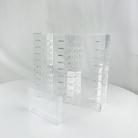 Boîte de rangement pour cassettes en acrylique transparente, organisateur, support, 20 emplacements, boîte de rangement pour cassettes en acrylique