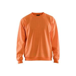 BLAKLADER - 340110745300M <b>Sweatshirt</b> Hi-Vis Orange - EAN 7330509660959 <b>WORK</b> HOODIES - Product Image 1