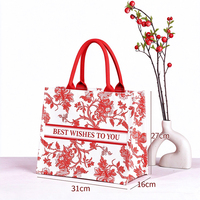 Sac fourre-tout en toile écologique, sac de shopping laminé, logo personnalisé, grande capacité, sac d'emballage cadeau