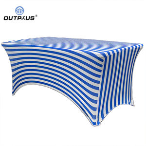 テーブルカバーテーブルクロスカスタムトレードショー昇華プリントロゴポリエステル防水フィットストレッチスパンデックス1ピースHebei - Product Image 2