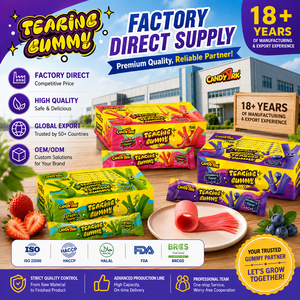 Gomitas Agridulces de Doble Color con Sabor a Frutas Mixtas, <span class=keywords><strong>Dulces</strong></span> Suaves, Proveedor de <span class=keywords><strong>Dulces</strong></span>, OEM, Marca Privada - Product Image 3