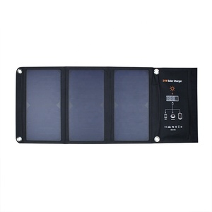 El más vendido en <span class=keywords><strong>Amazon</strong></span>, 21 W, paneles Panel <span class=keywords><strong>Solar</strong></span> plegable, <span class=keywords><strong>cargador</strong></span> <span class=keywords><strong>Solar</strong></span> de teléfono móvil para mochilero - Product Image 3