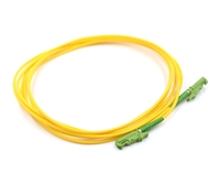 Kabel Patch serat optik simpleks Mode tunggal kualitas tinggi kabel Patch serat optik nol asap rendah Halogen E2000/APC-LC/PC