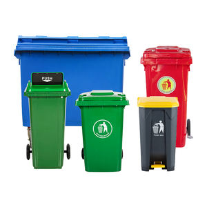 حجم كبير <span class=keywords><strong>Eco</strong></span> <span class=keywords><strong>Wheelie</strong></span> bedal مستشفى 1100l مواصفات سلة القمامة المتنقلة السائبة سلة النفايات للشارع - Product Image 2