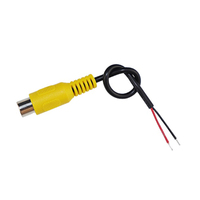 Câble audio RCA mono 15 cm mâle et femelle, rallonge audio vidéo, connecteur stéréo, câble audio pour caméra vidéo, haut-parleur
