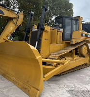 Bulldozer Caterpillar CAT D8R 2024 d'occasion, ultra peu utilisé, en promotion, chenillé, robuste, entièrement hydraulique, pour l'exploitation minière