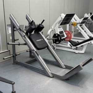 Macchina Hack Squat Commerciale a Carico a Piastre con Cuscinetti Premium Importati TMS, Attrezzatura Robusta per l'Allenamento delle Gambe - Product Image 4