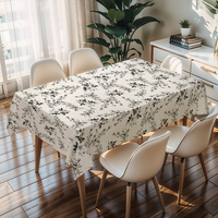 Nappe en PVC tissé pour la vente en gros au Moyen-Orient, fournisseur de Dubaï, imperméable, anti-taches, jetable, personnalisable, design moderne