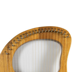 <span class=keywords><strong>Harpe</strong></span> lyre 21 cordes métalliques classique en bois massif d'acajou - Product Image 4