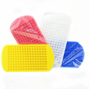 <span class=keywords><strong>Mini</strong></span> cubos de gelo com 160 grades, molde de fácil liberação, forma quadrada, bandeja do cubo de gelo para coquetel - Product Image 6