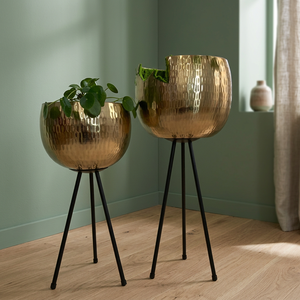 Macetero de Hierro con Recubrimiento en Polvo, Duradero, Ligero, Moderno y Elegante, para Interiores y Exteriores, Jardín, Oficina, Decoración del Hogar, Personalizable - Product Image 4