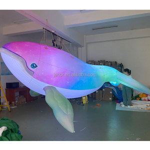 <span class=keywords><strong>Baleine</strong></span> gonflable publicitaire pour événements en plein air avec souffleur d'air pour décoration sur le thème de l'océan - Product Image 1