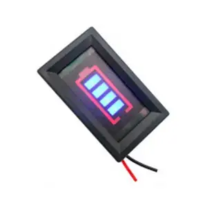 SeekEC 12.6V blu 3S indicatore di capacità della batteria al litio tabellone percentuale misuratore del Tester del Display della batteria agli ioni di litio