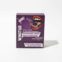 Nouvelle conception personnalisée : Emballage en carton de 1 gramme, emballage pré-roulé de 0,5 g, boîte de carton recyclable avec insert en EVA de 2 g pour bandes orales