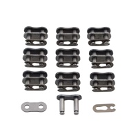 GOOFIT 10 pcs/set 428 Maillon de chaîne de moto pour 110cc 125cc 150cc 200cc 250cc ATV Quad 4 Wheeler Pocket Bike chinois
