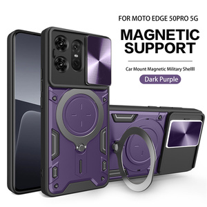 เคสสำหรับ Motorola Edge <span class=keywords><strong>70</strong></span>/Edge 60 Fusion/Edge 60 Ultra/G86/G06 พร้อมฝาปิดเลนส์แบบเลื่อน วงแหวนยึดแม่เหล็ก ป้องกันอย่างดี หรูหรา - Product Image 6