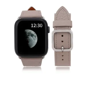 Manufacturer Custom New Style Vintage Women White Black Leather Smart Watch Ultra Band for Apple