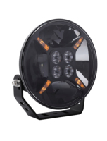 BRTLED 120W voiture ronde led lumières 9 pouces tout-terrain double DRL ambre blanc LED ECE R112 conforme nouvel état led conduite lumière