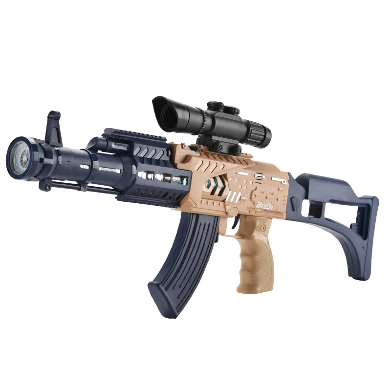 Nieuwe Pistola De Airsoft Sound Light Sniper Schieten Toy Guns Plastic Bal Pistool