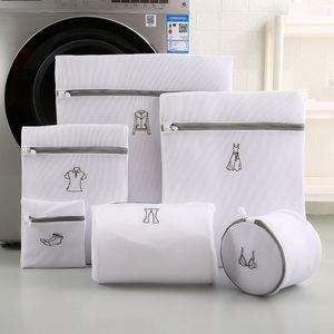 Washing Machine <b>Laundry</b> Durable <b>Mesh</b> Wash <b>Bag</b> Clothing Care Washing <b>Bag</b> for Shirts, Skirts, Stockings, Bras - Product Image 5