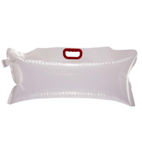 Sac en plastique d'emballage d'aquarium de poissons vivants Transparent avec fermeture à glissière et poignée sac de Transport Portable d'oxygène gonflable