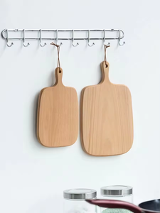 เขียงไม้บีชพร้อมด้ามจับสำหรับเสิร์ฟอาหารและเนื้อสัตว์ - Product Image 5