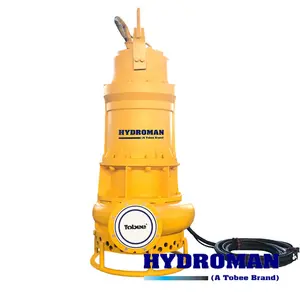 海砂用Hydroman电动重型潜水砂浆搅拌器泵