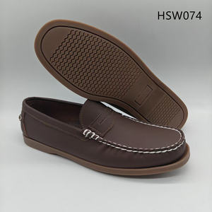LXG, chaussures <span class=keywords><strong>bateau</strong></span> en cuir <span class=keywords><strong>de</strong></span> qualité <span class=keywords><strong>de</strong></span> <span class=keywords><strong>marque</strong></span>, style masque, chaussures <span class=keywords><strong>de</strong></span> loisirs quotidiennes, mocassins décontractés avec semelle intérieure en forme <span class=keywords><strong>de</strong></span> U, HSW074 - Product Image 1