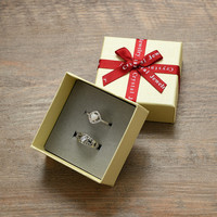 Boîte à bijoux exquise, emballage haut de gamme pour bagues, boucles d'oreilles, colliers et rangement de bijoux de luxe