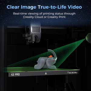 Cámara con IA para K2 Pro Chamber, Monitoreo en Tiempo Real 1080p, 1 Año de Garantía para Impresora 3D FDM - Product Image 4