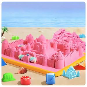 Fabricante de <span class=keywords><strong>IBIZA</strong></span>, juguetes de playa educativos para niños, juguetes de arena de modelado personalizados sin gluten, bricolaje con temática espacial colorida - Product Image 2