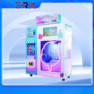 Máquina Expendedora de algodón de azúcar en forma de flor comercial completamente automática - Product Image 6