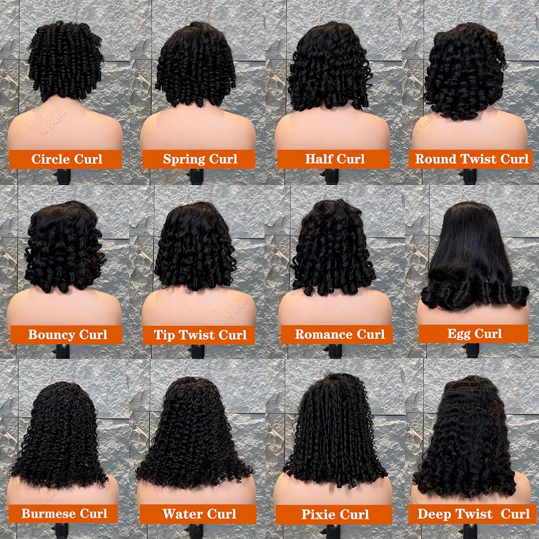 Double Drawn Bob Wig