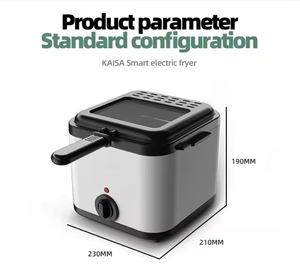 Friteuse Électrique Domestique 2,5 Litres, Cuve Unique, Panier Unique, Prix Usine - Product Image 2