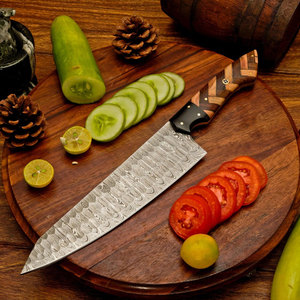 Ensemble de couteaux de chef professionnels multifonctionnels en acier Damas, 5 pièces, meilleur design, acier Damas de haute qualité - Product Image 6