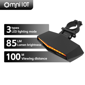 Omni Bike Accessoires Télécommande Bicycle Light Led C1Smart Bicycle Wireless Turn Rear Light - Product Image 3