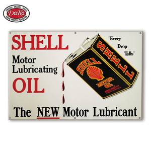 Panneaux en émail et porcelaine vintage à prix réduit, <span class=keywords><strong>Esso</strong></span> Always on Guaro Oil Company, best-seller en gros - Product Image 2