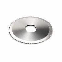 Lames de coupe circulaires micro-dentelées de haute précision pour trancheuses de viande et de volaille désossée