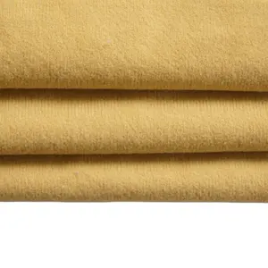 最佳价格仿棉印度涤纶面料针织面料供应商服装天鹅绒面料
