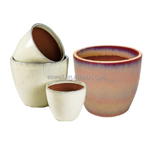 Pot de <span class=keywords><strong>fleurs</strong></span> émaillé pour l'aménagement urbain et la décoration de la ville, pots de plantes et d'arbres de bonne qualité en promotion - Product Image 3