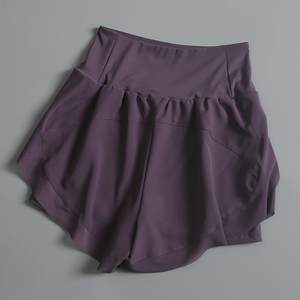 Pantalones cortos deportivos de verano de cintura alta para mujer, pantalones transpirables de secado rápido, pantalones de ejercicio antiexposición, Comercio Exterior transfronterizo - Product Image 5