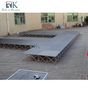 Outdoor Large Event <b>Stage</b> Aluminum Folding Riser <b>Stage</b> <b>Platform</b> Sale - Product Image 4