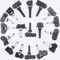 Sistem Pemantau Tekanan Ban Nirkabel Universal 2-in-1 433MHz & 315MHz TPMS MX Sensor yang Dapat Diprogram, Kompatibel T508 untuk Mobil