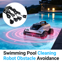 Sonde étanche à sonde cloquée DYP-A23 avec protection ESD, capteur de distance ultrasonique pour robot de piscine et évitement d'obstacles