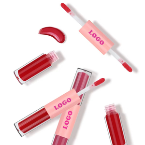 2 in1 đôi cuối gương matte & Glossy Lip Gloss sắc tố cao dưỡng ẩm Son môi lỏng lâu dài không thấm nước môi men - Product Image 2